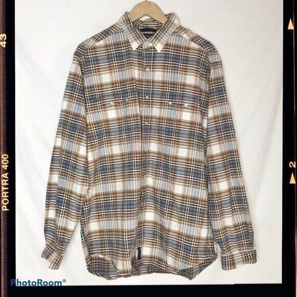 CLEARANCE Panhandle Slim Rough Stock Men's XL Western Shirt 100% Cotton - Picture 1 of 7
